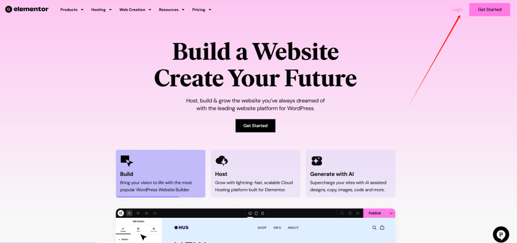 如何进入Hostinger网站管理后台