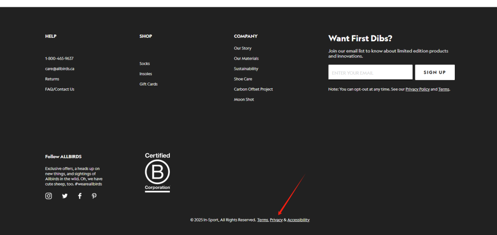 Wordpress隐私页面设置