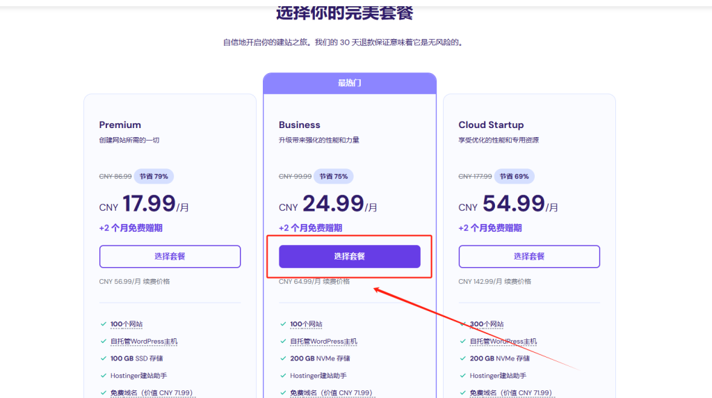 Hostinger主机域名购买/绑定
