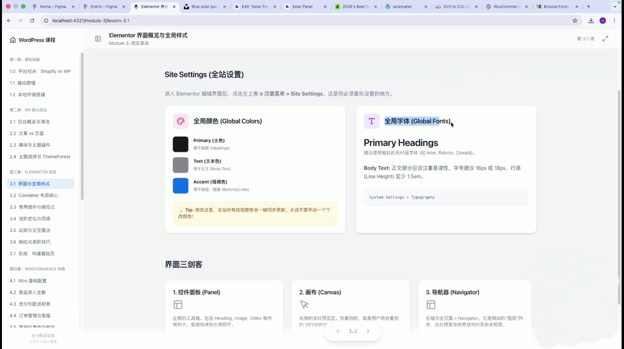 跨境独立站实操:从本地搭建到上线,零基础建站教程与Elementor实战 - 图片