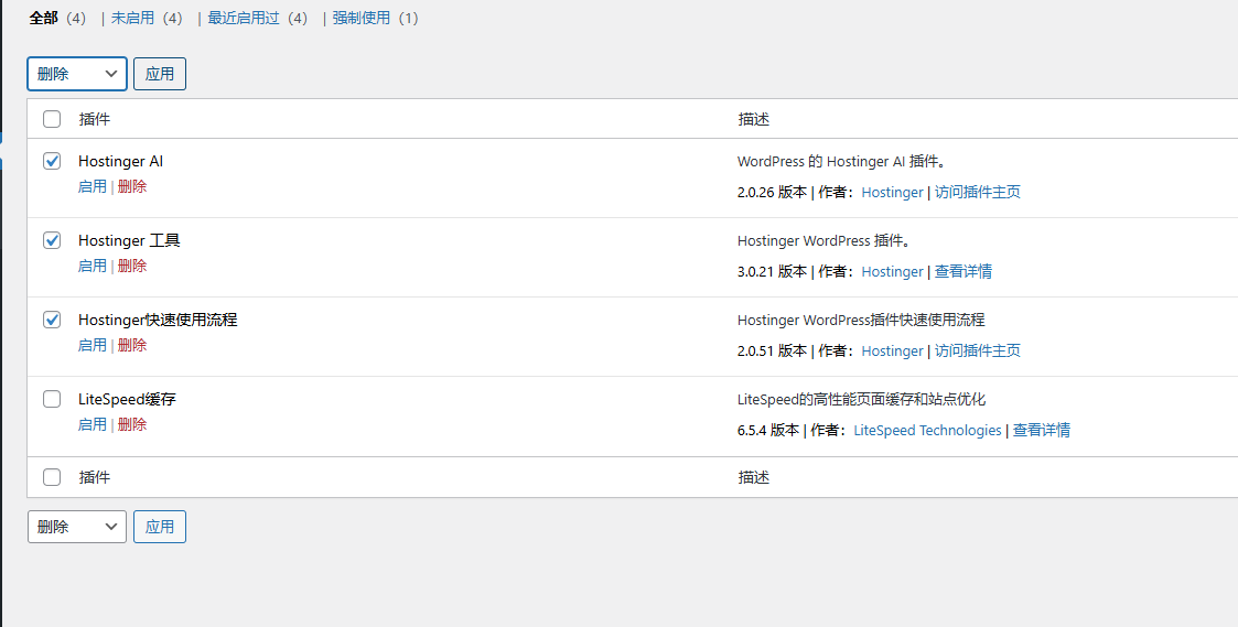 Hostinger后台基础配置