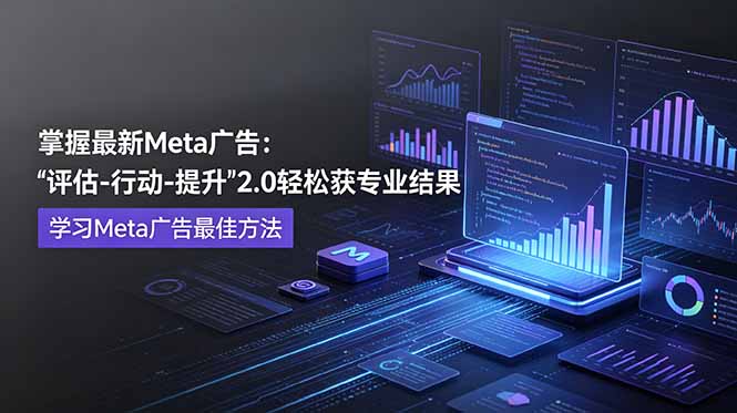 Meta广告优化师必学:评估行动进阶2.0课程,掌握最新外贸投放技巧-趣咪跨境