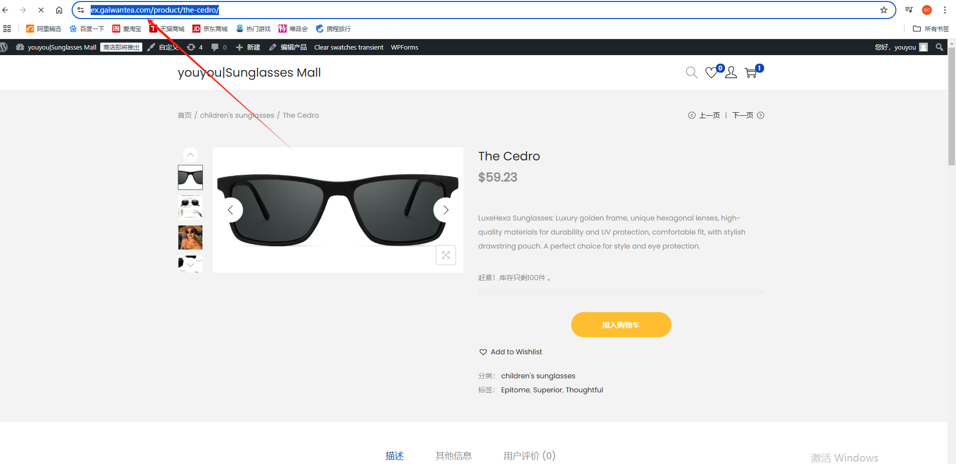 WordPress博客界面设置